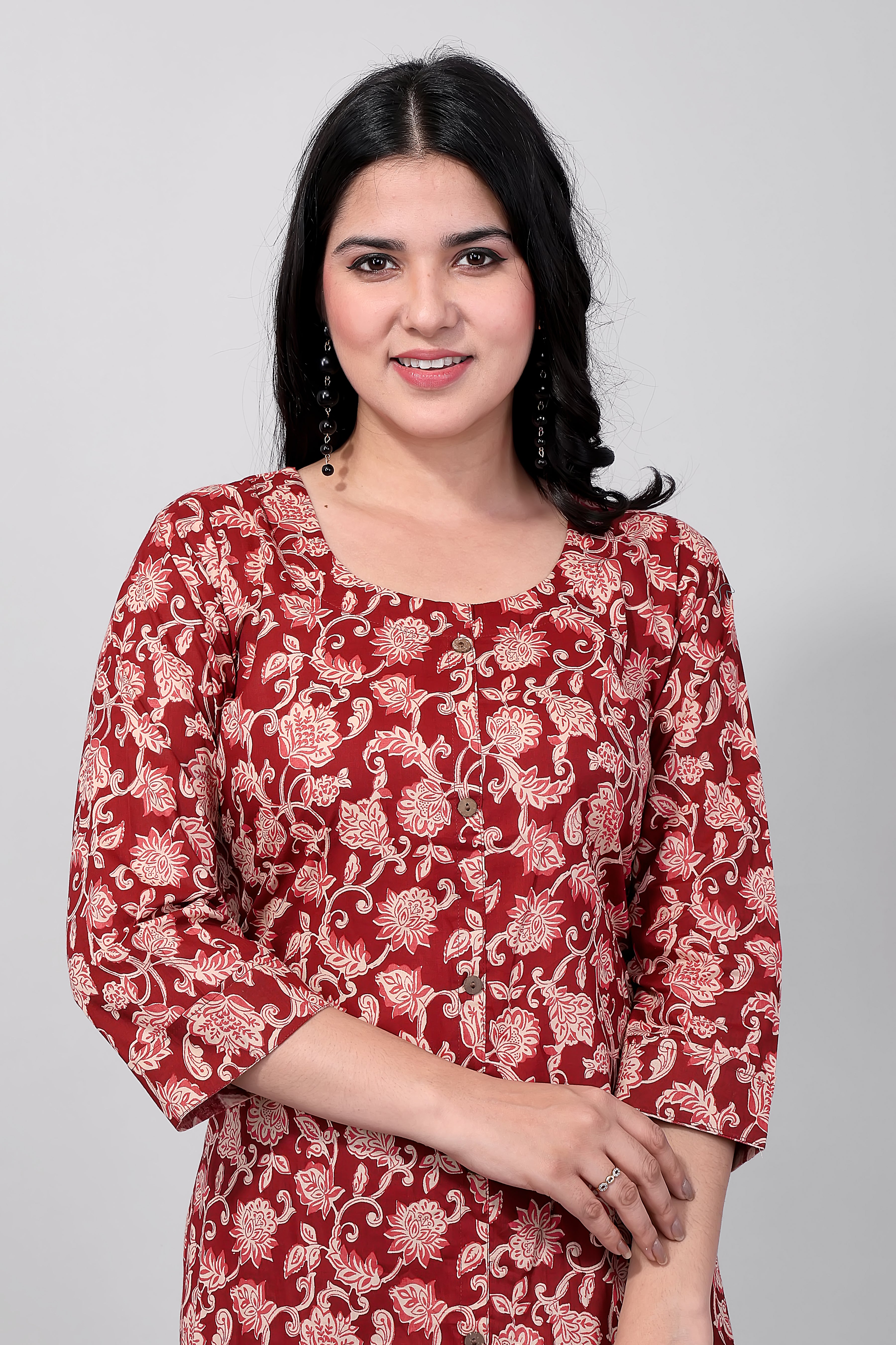 Printed Short Cotton Kurti