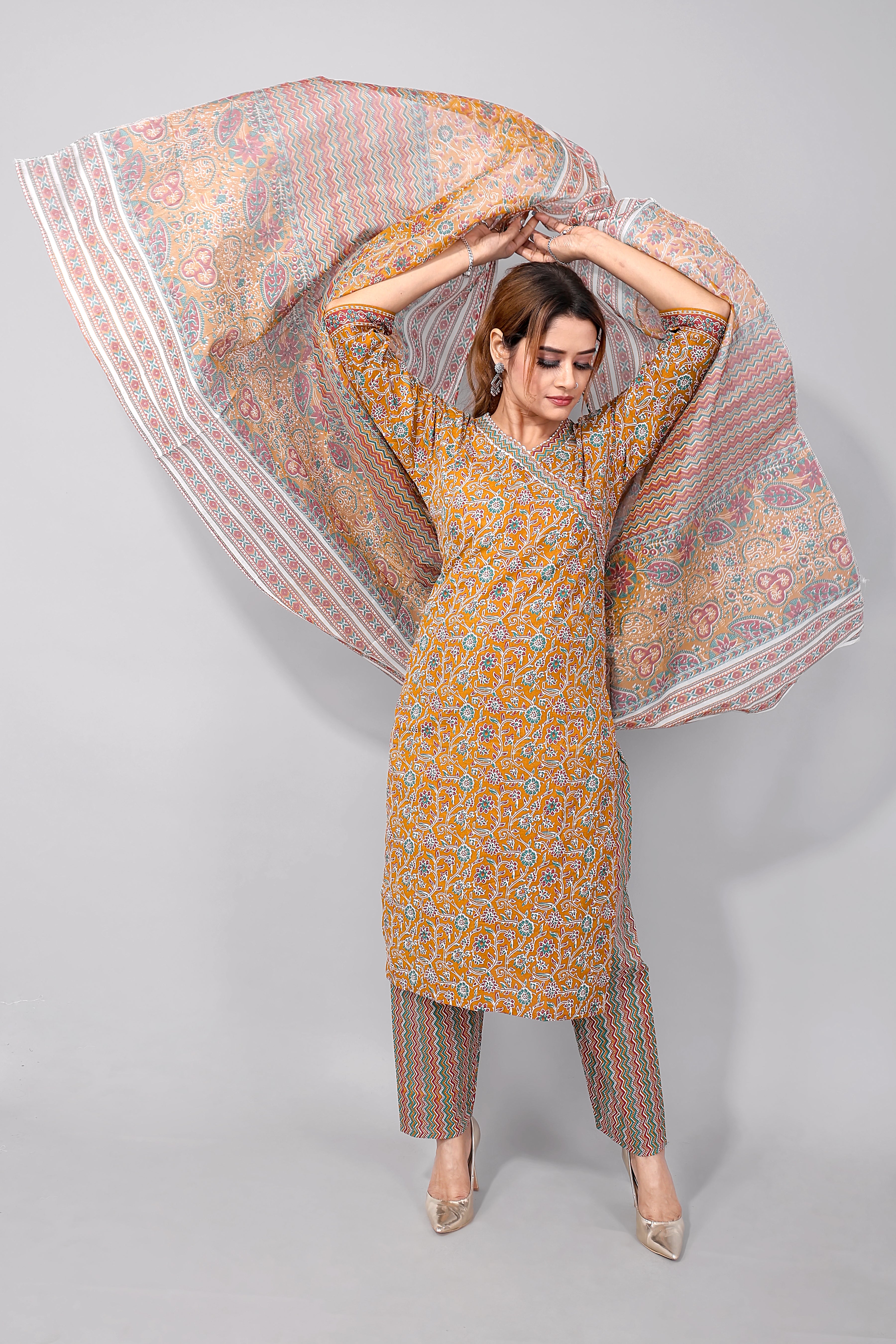 Brown Chic Kurti Set